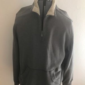 Gray sweatshirt